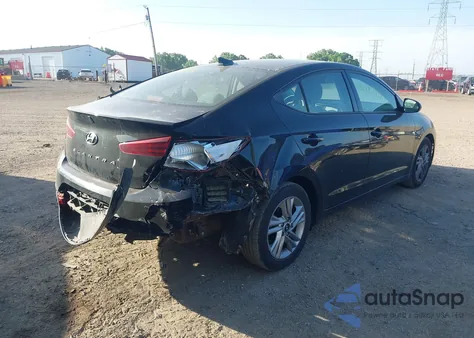 2020 Hyundai Elantra Sel из США, поврежденный, VIN 5NPD84LF1LH624740